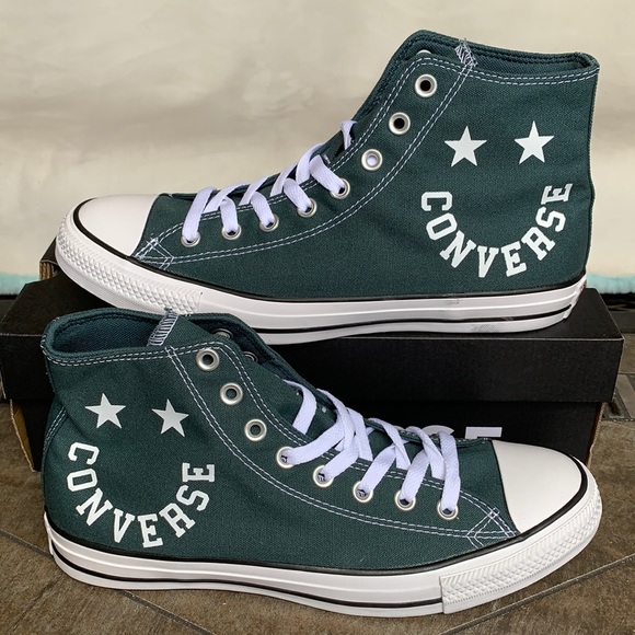 CONVERSE CTAS HI FADED SPRUCE/BLACK/WHITE MENS